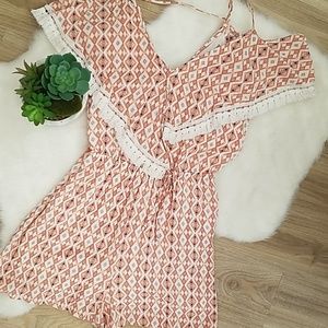 Takara Fringe Trim Romper